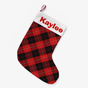 Petite Chaussette De Noël Clan Cunningham Tartan