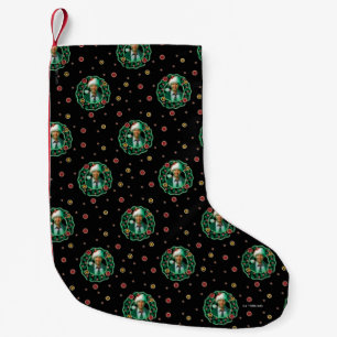 Petite Chaussette De Noël Clark Griswold Motif de la couronne de Noël
