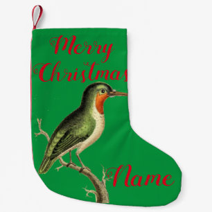 Petite Chaussette De Noël Colibri Perched Thunder_Cove