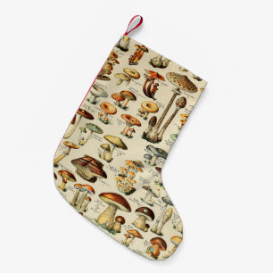 Petite Chaussette De Noël Collection de champignons 