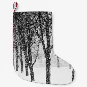 Petite Chaussette De Noël comme je prends le parti des arbres