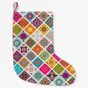 PETITE CHAUSSETTE DE NOËL CONCEPTION MANDALA
