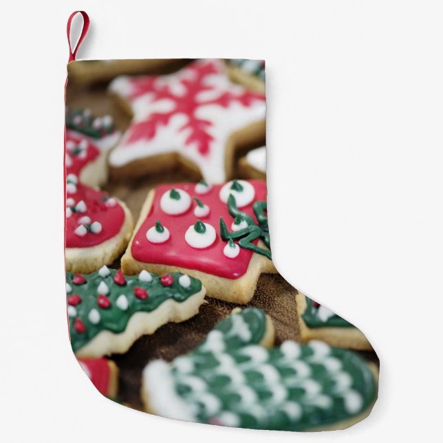 Petite Chaussette De Noël Cookies de Noël (Devant)