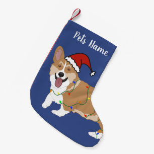 Petite Chaussette De Noël Corgi de Noël