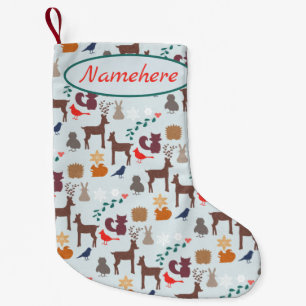 Petite Chaussette De Noël Create Your Own Woodland Creatures