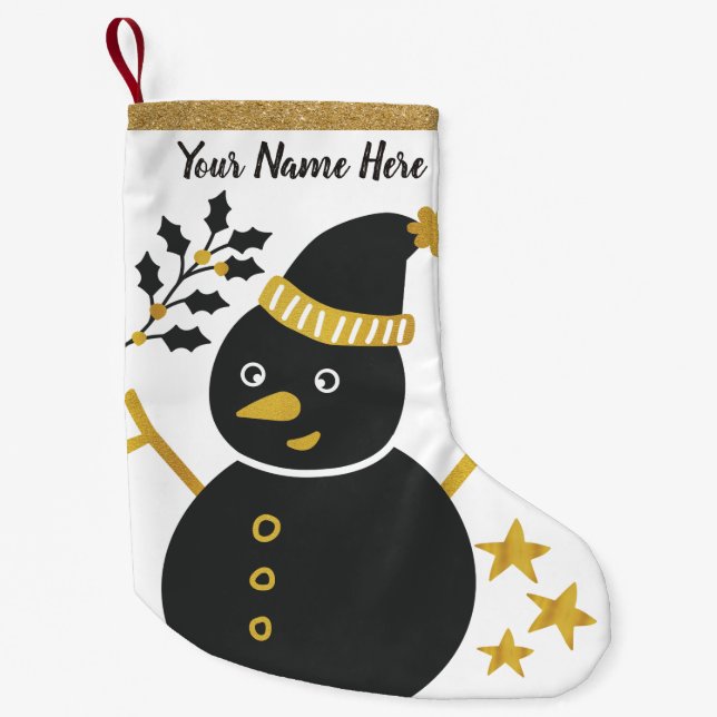 Petite Chaussette De Noël Créez votre propre bas de Noël (Devant)