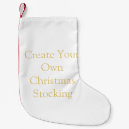Petite Chaussette De Noël Créez votre propre réserve de Noël