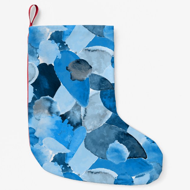 Petite Chaussette De Noël Crête de couleur 6 (Devant)