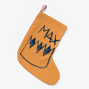 Petite Chaussette De Noël Croquis max. et couronne