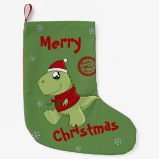 Petite Chaussette De Noël Cute Kawaii T-Rex - Chrismtas