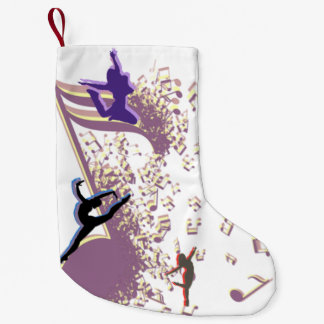 Petite Chaussette De Noël Dance Genres silhouettes et musique