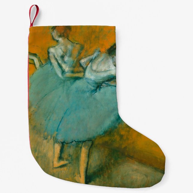 Petite Chaussette De Noël Danseuses au Bar Ballet (Devant)