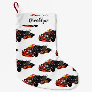 Petite Chaussette De Noël dessin animé de Kart racing