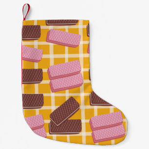 Petite Chaussette De Noël Différentes gaufres aromatisées sans soudure arriè