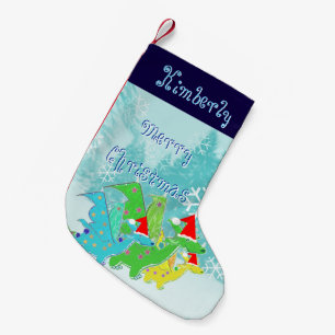 Petite Chaussette De Noël Dragons de Noël de Kawaii