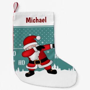 Petite Chaussette De Noël Drôle Père Noël Dabbing
