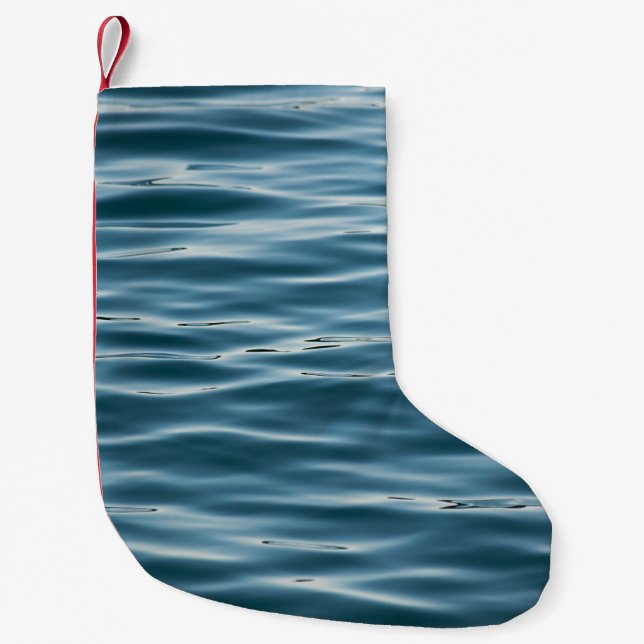 Petite Chaussette De Noël Eau de mer le matin (Devant)