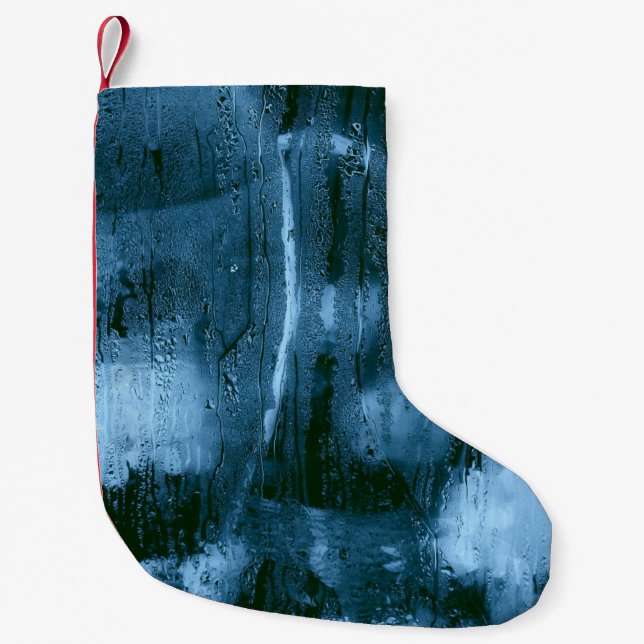 PETITE CHAUSSETTE DE NOËL EAU VERTE HUMIDE (Devant)