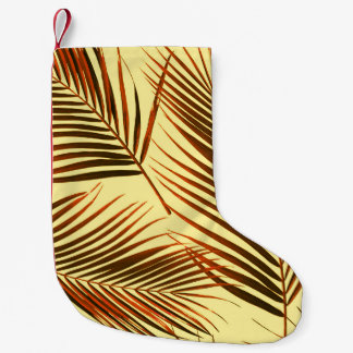 Petite Chaussette De Noël Elégant Palm Répéter conception Motif
