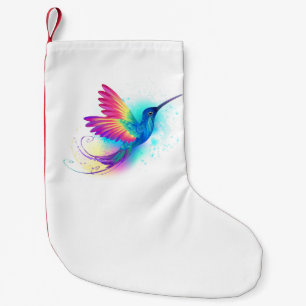 Petite Chaussette De Noël Exotic Rainbow Hummingbird