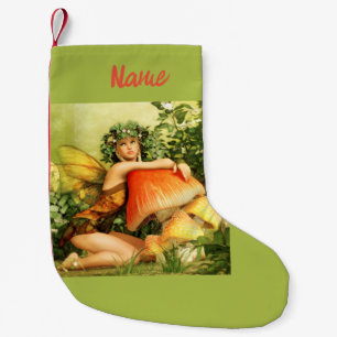 Petite Chaussette De Noël Fée des champignons Thunder_Cove