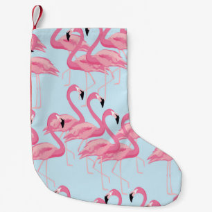 Petite Chaussette De Noël Flamant rose : Tropical Vintage Print