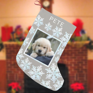 Petite Chaussette De Noël Flèche De Neige Blanc Optique Amusants Enfants Ou 