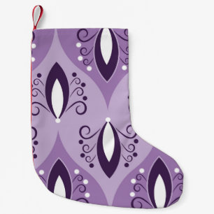 Petite Chaussette De Noël Flèches Vintage géométrique Art sans fil