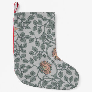 Petite Chaussette De Noël Floral vintage seamless pattern,  retro wallpapers