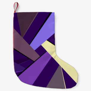 Petite Chaussette De Noël Forme géométrique Abstraite 5