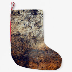 Petite Chaussette De Noël Fracture de détresse de grunge texture