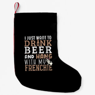 Petite Chaussette De Noël Frenchie Papa T Funny French Bulldog Lover Cadeau