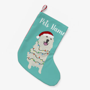 Petite Chaussette De Noël Grande Pyrénées personnalisées