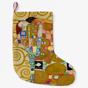 Petite Chaussette De Noël Gustav Klimt Exécution Nouveau Couple