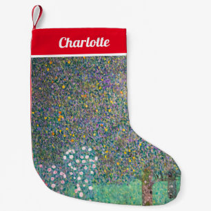 Petite Chaussette De Noël Gustav Klimt - Roseraies sous les Arbres