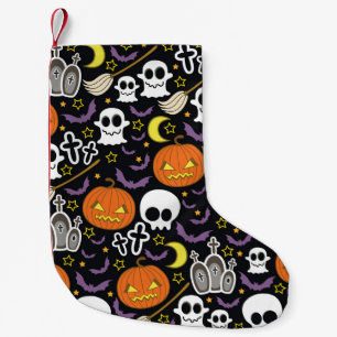 Petite Chaussette De Noël Halloween éffrayant : Conception Arrière - plan à
