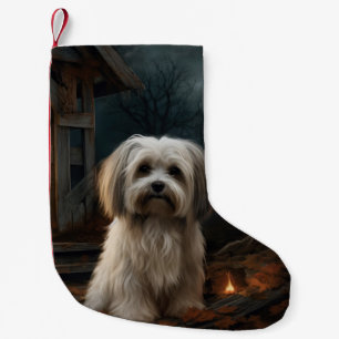Petite Chaussette De Noël Halloween Havanais effraie