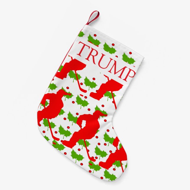 PETITE CHAUSSETTE DE NOËL HOCKEY (Devant (Accrochage))