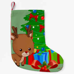 Petite Chaussette De Noël Holly Jolly
