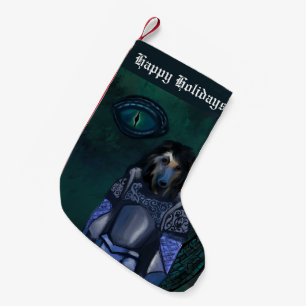 Petite Chaussette De Noël Hound afghan