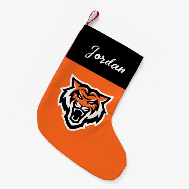 Petite Chaussette De Noël Idaho State University Bengals Spirit Design (Devant (Accrochage))