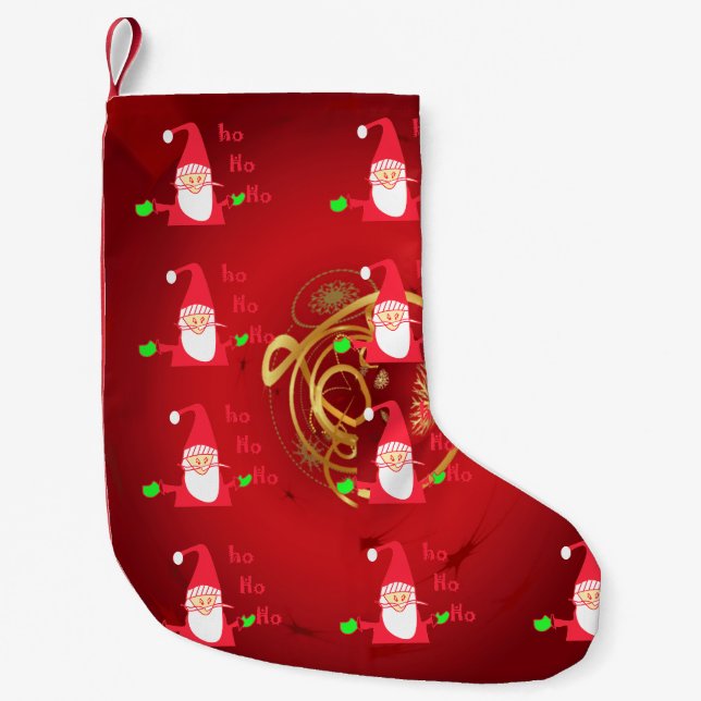 Petite Chaussette De Noël Idées spéciales Père Noël Joyeux Noël (Devant)