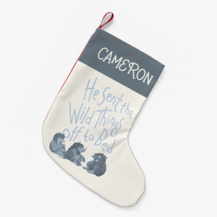 Petite Chaussette De Noël Il a envoyé des choses folles à Bed Ajouter Votr