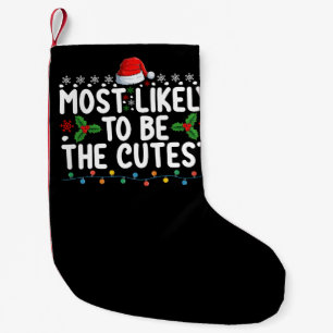 Petite Chaussette De Noël Il Est Probable Que Ce Soit La Famille La Plus Cut