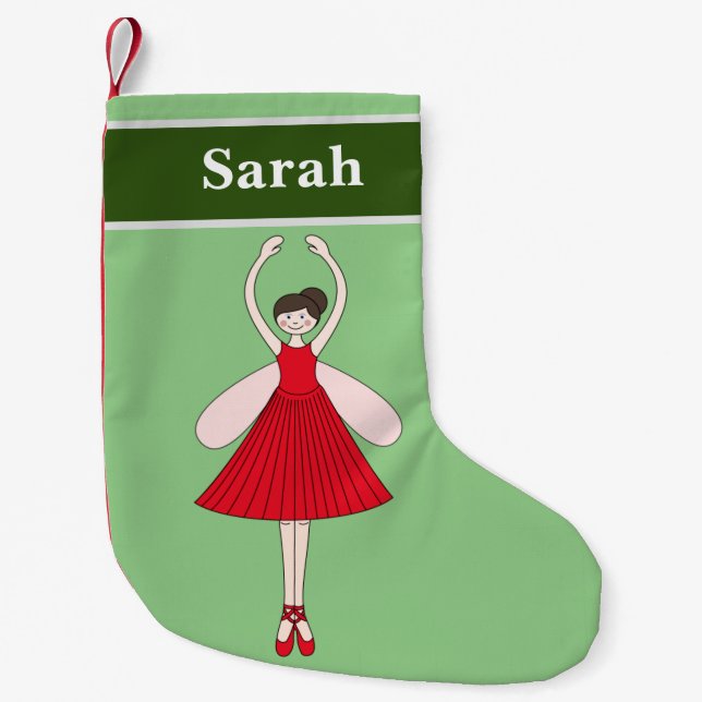 Petite Chaussette De Noël illusima Sarah Ballerina Fairy Christmas Special (Devant)