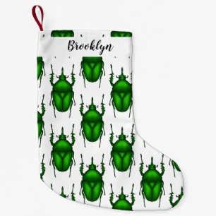 Petite Chaussette De Noël Illustration de bug Mecynorhina torquata