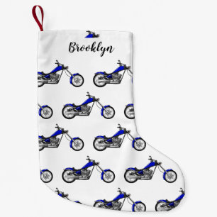 Petite Chaussette De Noël Illustration de la moto à hélico