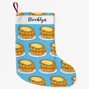Petite Chaussette De Noël Illustration de la tarte à l'oeuf