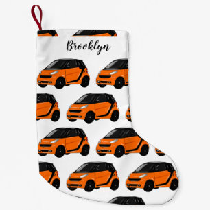 Petite Chaussette De Noël Illustration de micro-voiture