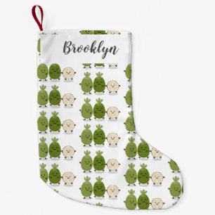 Petite Chaussette De Noël Illustration de mignonne guava feijoa